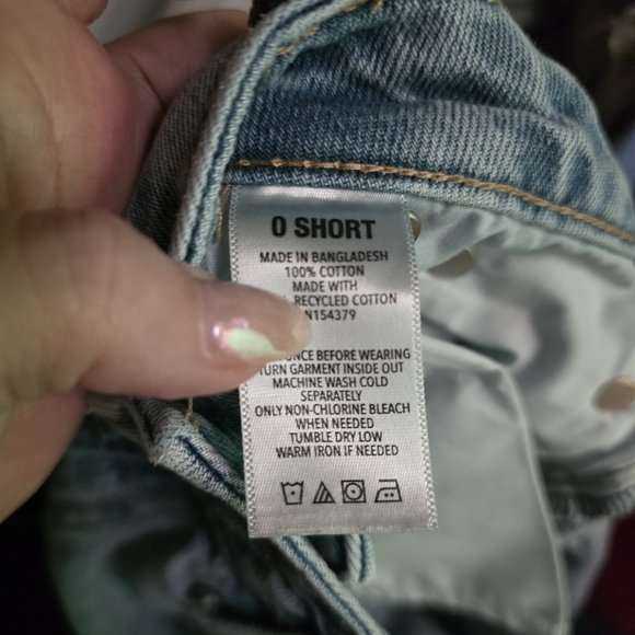 Aeropostale Low Rise Baggy Oversized 0 Waist 27 Inseam 29 - Picture 5 of 5